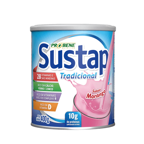 Sustap Tradicional Morango 400g