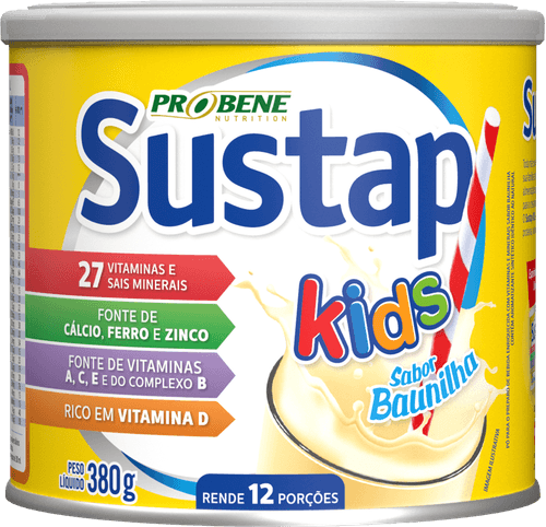 Sustap Baunilha Baunilha 380g