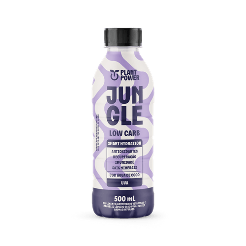 Bebida Low Carb Jungle Sabor Uva 500ml