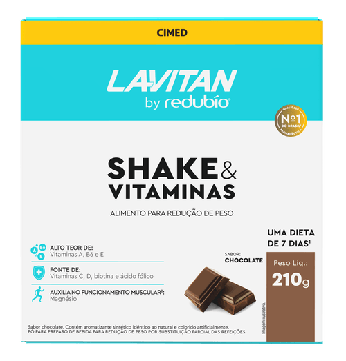 Lavitan by Redubío Shake Slim Chocolate 210g