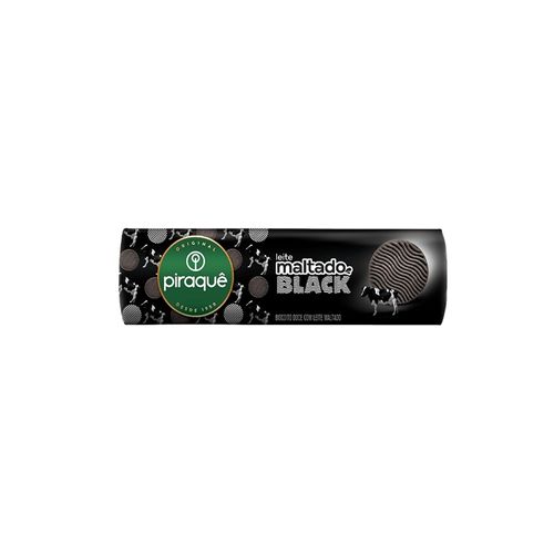 Biscoito Piraquê Leite Maltado Black 132g