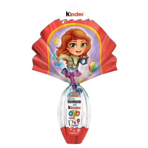 Ovo de Páscoa Kinder Maxi Mundo com Surpresas 150g