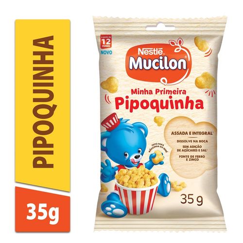 Snack Pipoquinha Milho Mucilon 35g