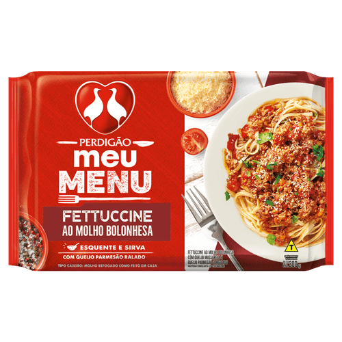 Perdigão Meu Menu Fettuccine ao Molho Bolonhesa 300g