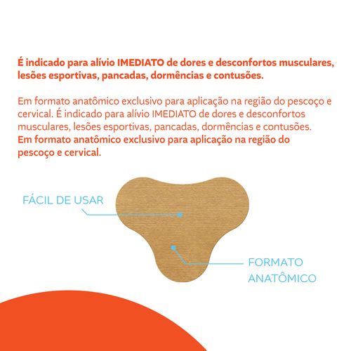 Curativo Alivio Dor Cervical Cremer Com 5 Unidades