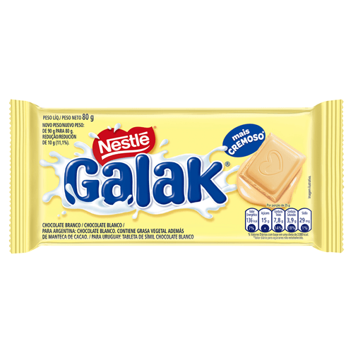 Chocolate Nestlé Galak 80g