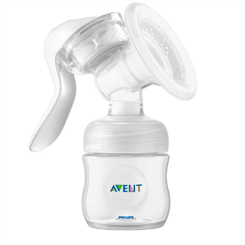 Extrator de Leite Manual Avent Lótus Transparente