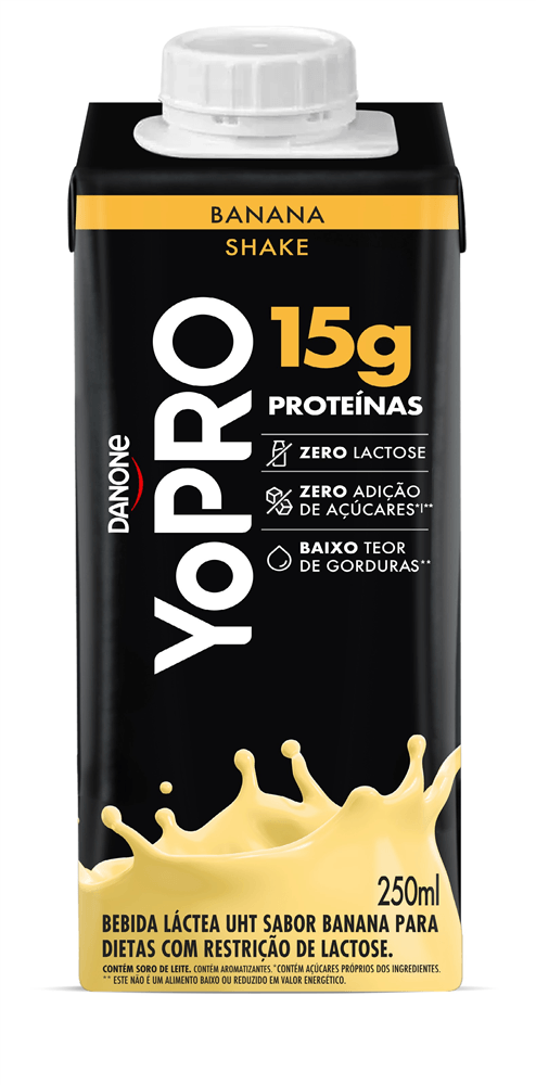 Bebida Láctea YoPRO 15G High Protein Banana 250ml