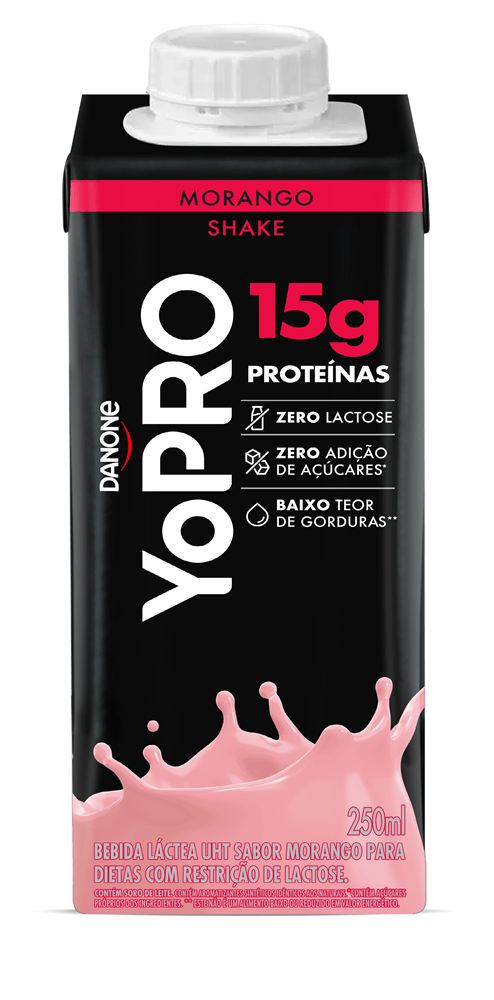 Bebida Láctea YoPRO 15G High Protein Morango 250ml