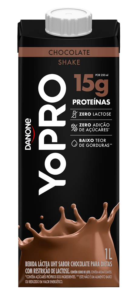 Bebida Láctea YoPRO UHT Chocolate 15g de proteínas 1L