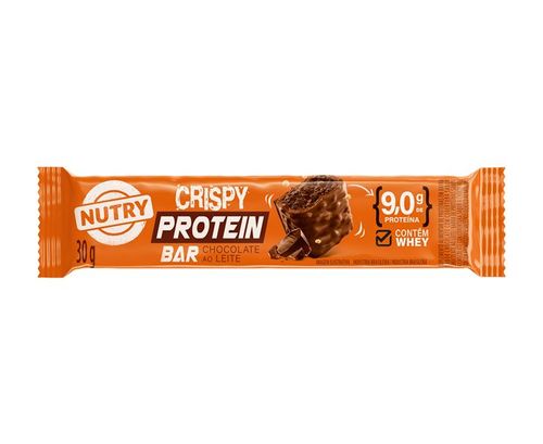 Barra de Proteína Nutry Crispy Protein Chocolate 30g