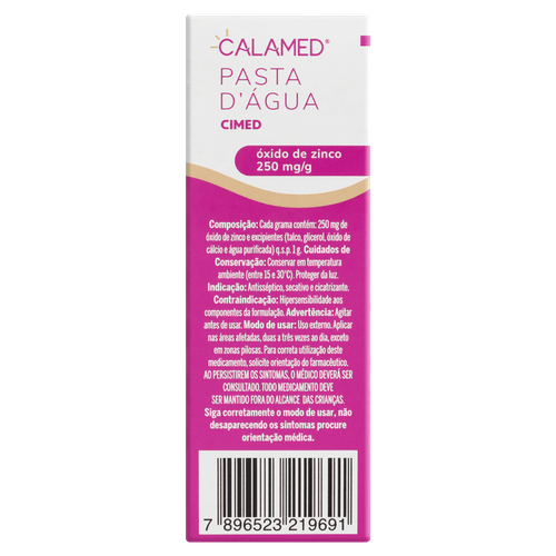 Pasta D'Água Cimed 100g