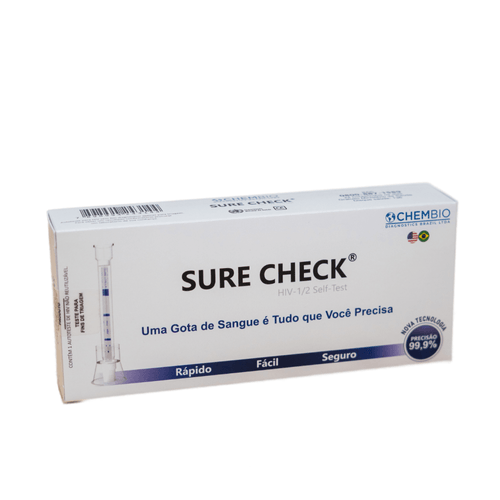 Autoteste HIV Sure Check com 1 Unidade