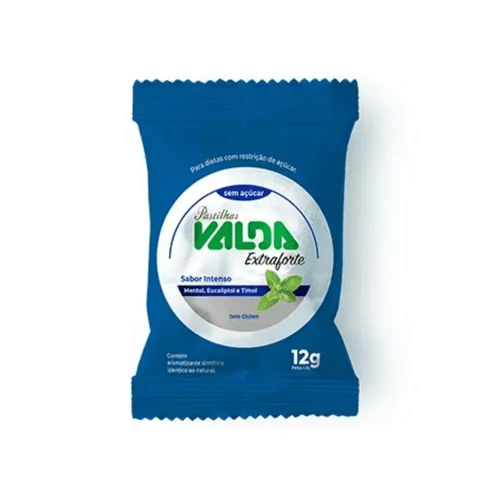 Pastilha Valda Extra Forte 12g