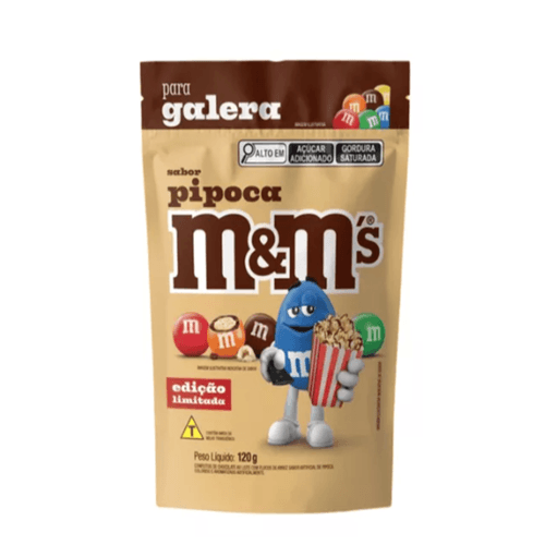 M&M's Confeitos Pipoca 120g