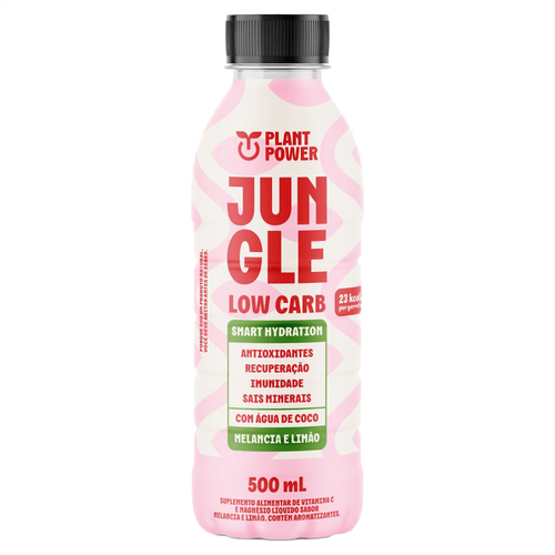Isotônico Orgânico Plant Power Jungle Melancia e Limão 500ml