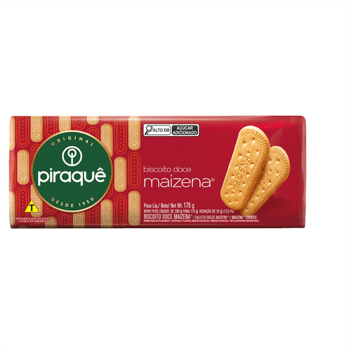 Biscoito de Maizena Piraquê 175g