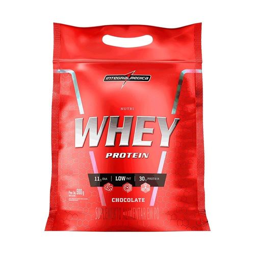 Nutri Whey Protein Integralmédica Pouch Chocolate 900g