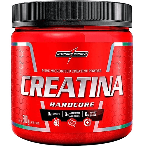 Creatina Pura Hardcore Integralmédica 300g