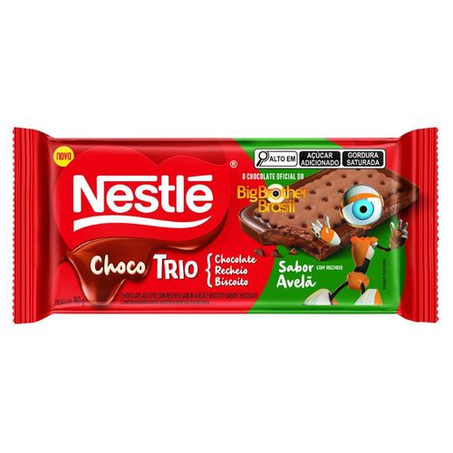 Chocotrio Nestle Avelã 90g