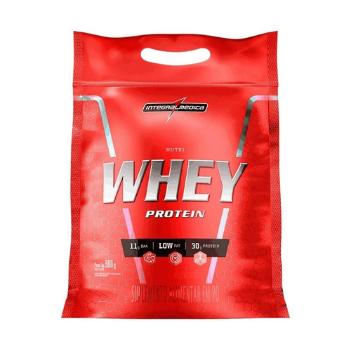 Nutri Whey Protein Integralmédica Pouch Cookies & Cream 900g