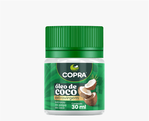 Oleo de Coco Extra Virgem 30ml