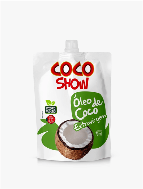 Óleo de Coco Extra Virgem Coco Show Pouch 70ml