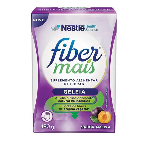 Regulador Intestinal Fiber Mais Geleia Ameixa 190g