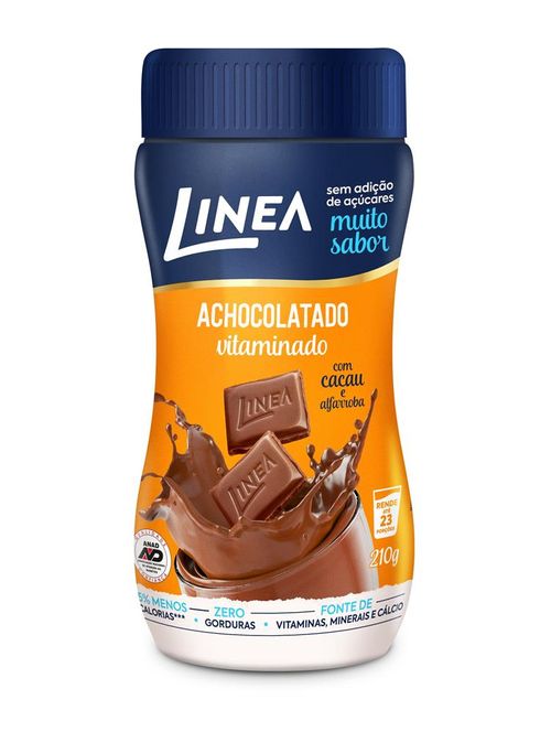 Achocolatado Linea Pó Vitaminado Zero Açúcar  210G