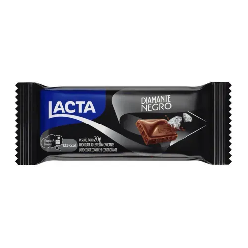 Chocolate Lacta Diamante Negro Tablete 20g
