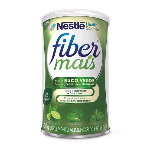 Regulador Intestinal Fibermais Resource Suco Verde 200g