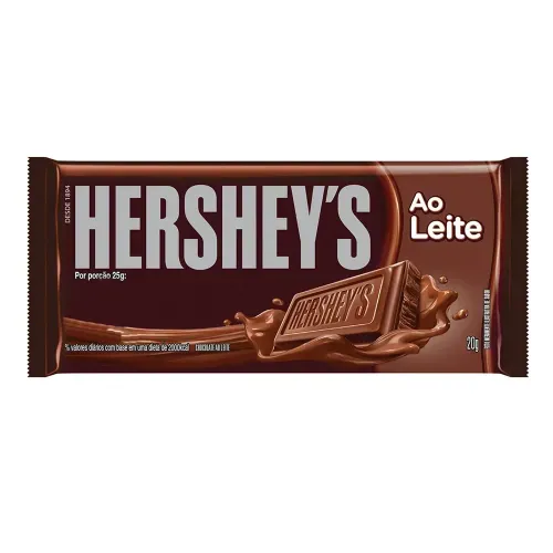Barra Hershey's Chocolate ao Leite Tablete 20g