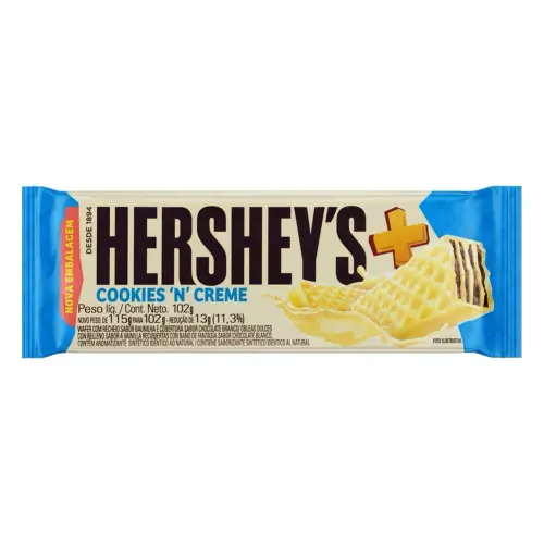 Chocolate Hershey's Mais Cookies'N' Cream 102g