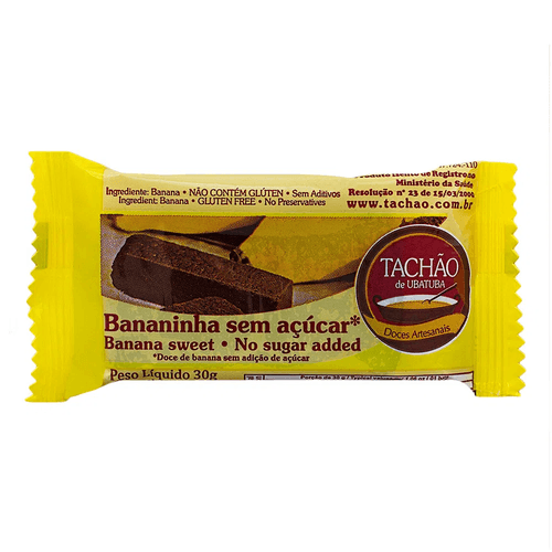 Doce Tachão Bananinha Zero Açucar 30g