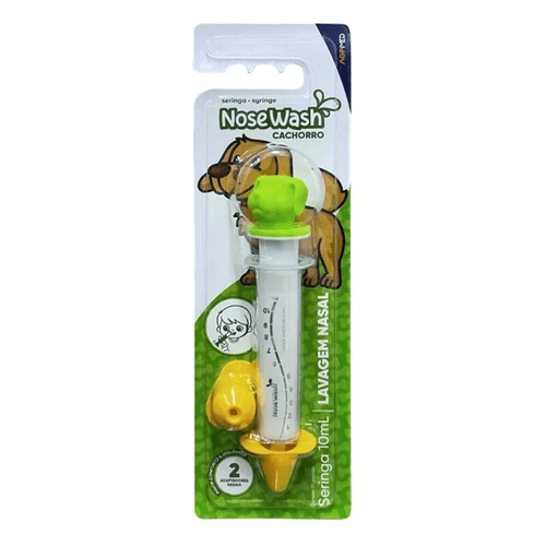 Seringa para Lavagem Nasal Nosewash Verde