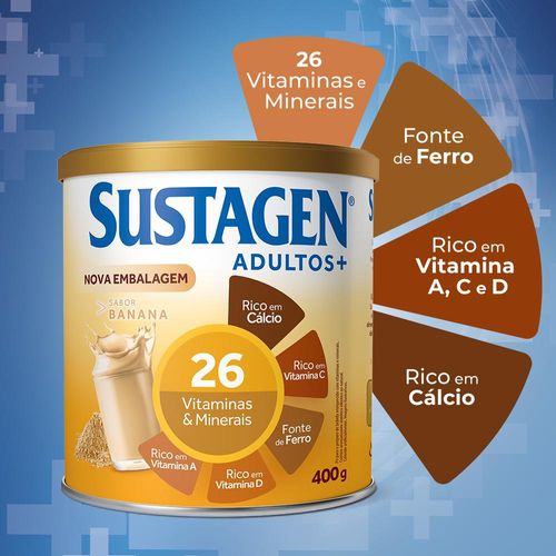 Complemento Alimentar Sustagen Banana 400g