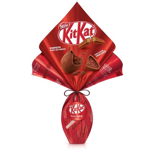 Ovo de Páscoa Kit Kat Ao Leite 332g