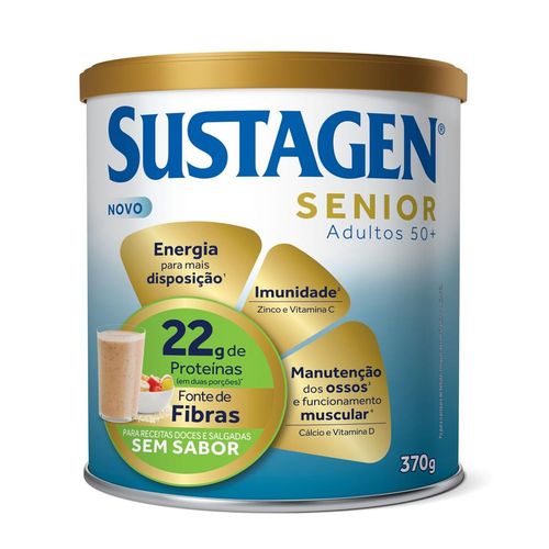 Complemento Alimentar Sustagen Senior Sem Sabor 370g