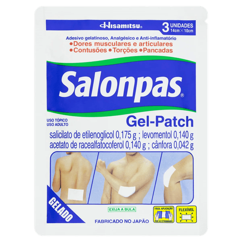 Salonpas com 3 Unidades