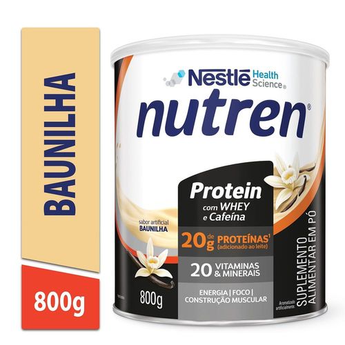 Suplemento Alimentar Nutren Protein Baunilha 800g