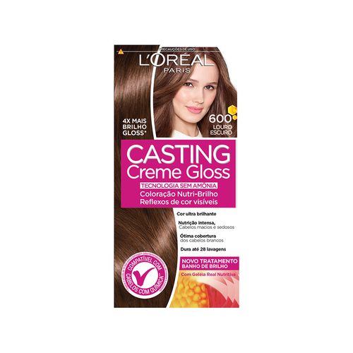 Tintura Creme Casting Creme Gloss 600 Louro Escuro