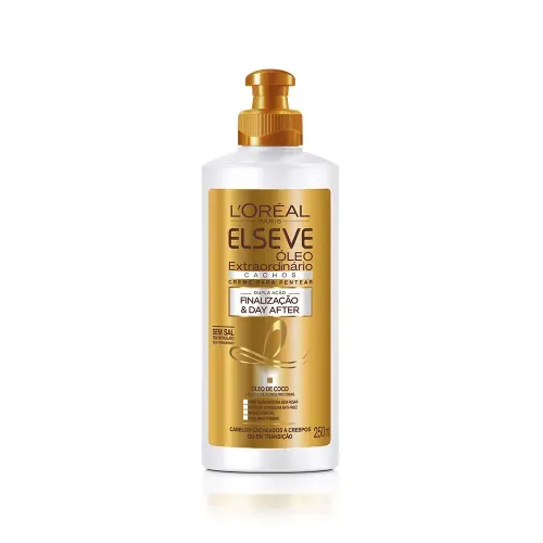 Creme para Pentear Elseve Óleo Extraordinário cachos 250ml