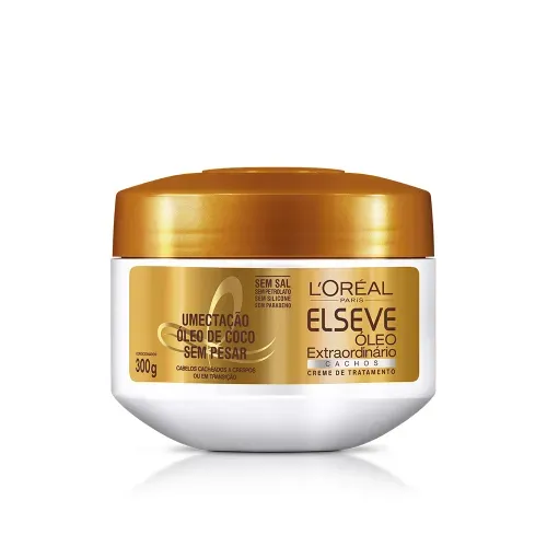Creme de Tratamento Elseve Óleo Extraordinário cachos 300g