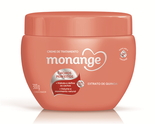 Creme de Tratamento Monange Cachos Perfeitos 300g
