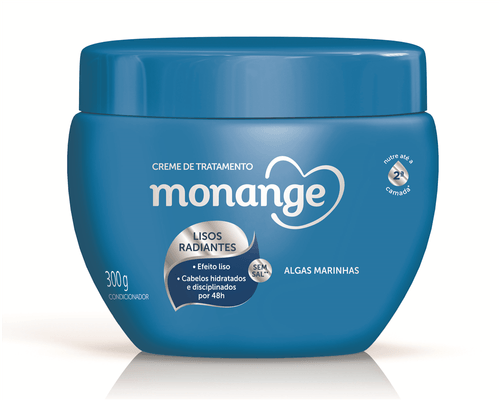 Creme de Tratamento Monange Lisos Radiantes 300g