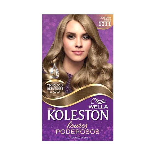 Tintura Koleston Louro Cinza Intenso 1211 Tons Especiais