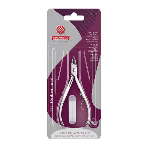 Alicate para Cutículas Profissional Mundial inox 777