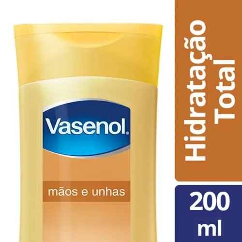 Loção Vasenol Hidratação Total Mãos e Unhas 200ml