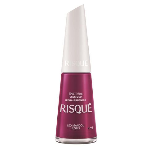 Esmalte Cremoso Risqué léo mandou flores 8ml