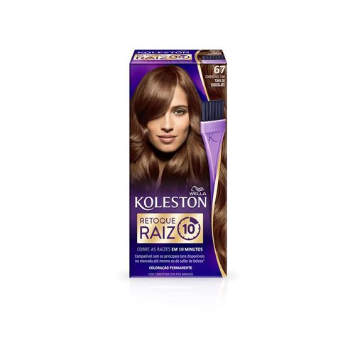 Tintura Koleston Retoque Raiz 10 minutos 67 Chocolate